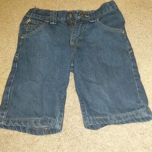 Kids blue jean shorts